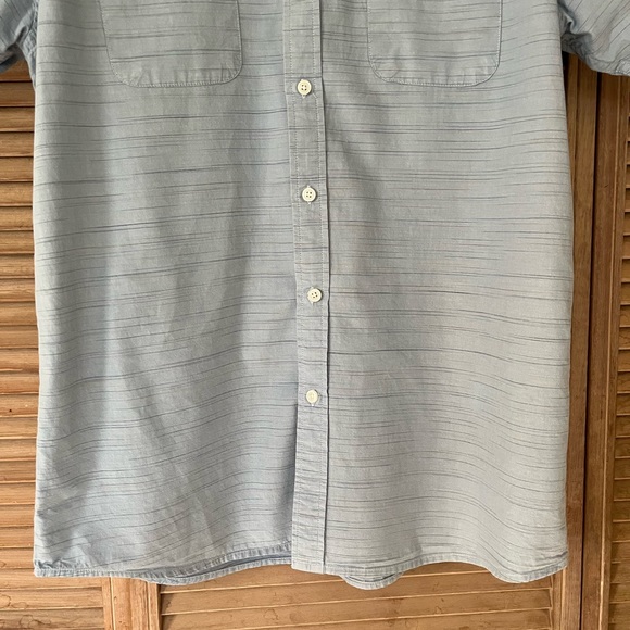 Rip Curl Double Pocket Light Blue Button Down Casual Shirt Size Large - Picture 3 of 9